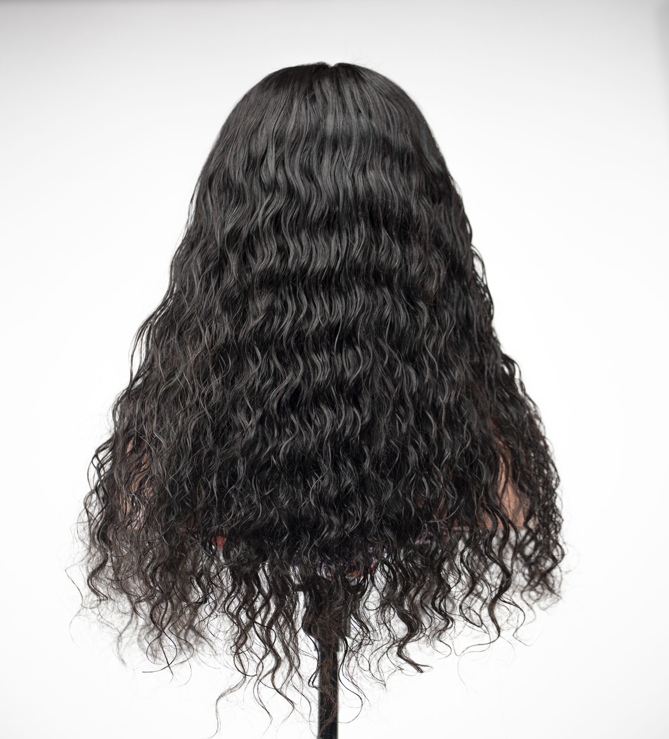 wig wavy raw hair